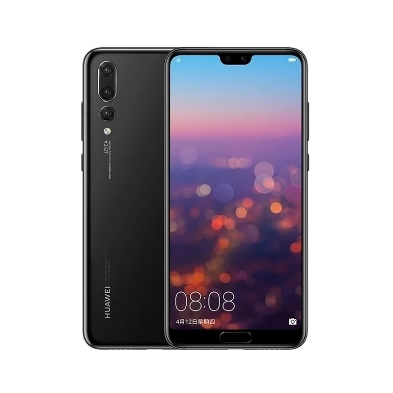 هاتف Huawei P20 Pro 4G EMUI RAM 6GB ROM 64GB/128GB 6.1 بوصة 2240*1080px 24MP + 40MP هاتف مستعمل