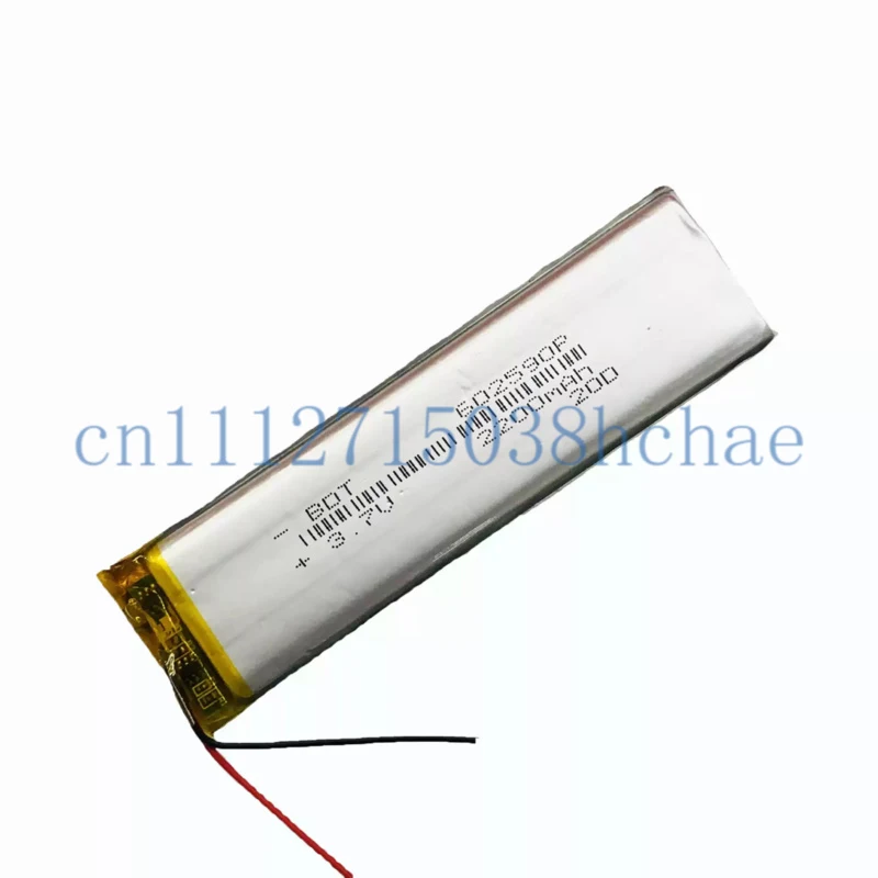 602590 polymer lithium battery 3.7V sufficient capacity ternary kitchen cabinet lamp battery rechargeable