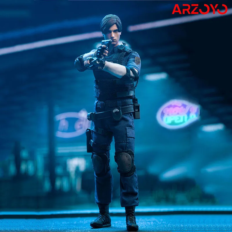 

In Stock LIMTOYS LiMiNi 1/12 RPD Police Officer Leon Kennedy S Version 6" Movable Action Figure Full Set For Collection