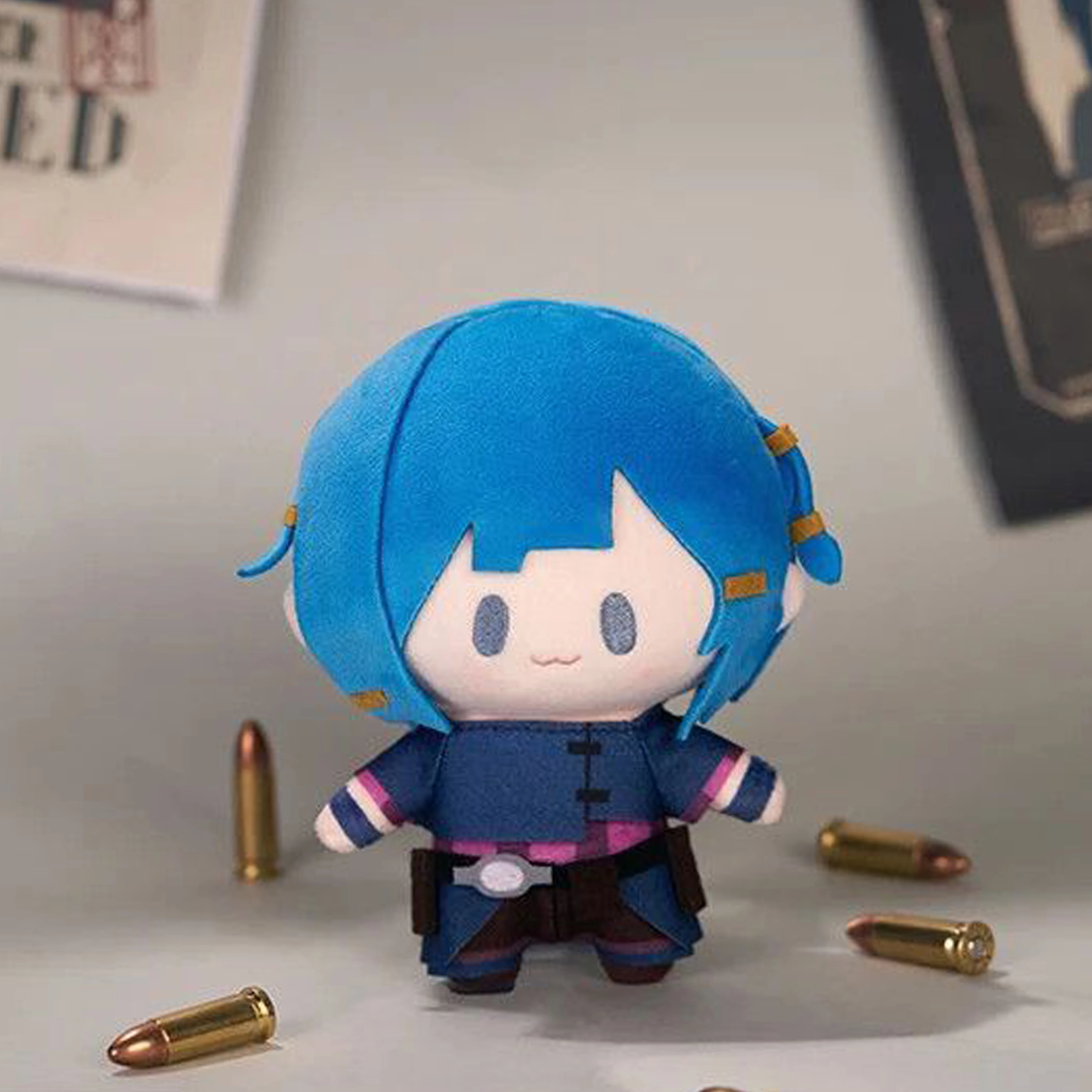 

Lol Jinx Plush Dolls League Of Legends: Wild Rift Plush Toys The Revered Inventor Doll Cute Soft Room Decoration Kids Toys Gifts