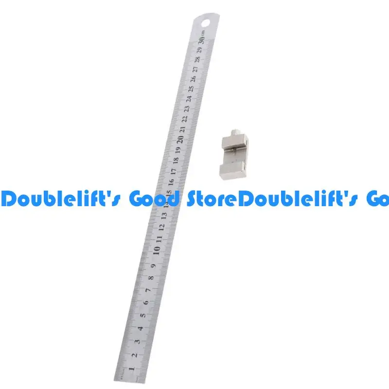 

652F Marking Gauge Marking Ruler, Measuring Ruler Marking Tools Measuring Device Metal Ruler for Wood Marking Gauge