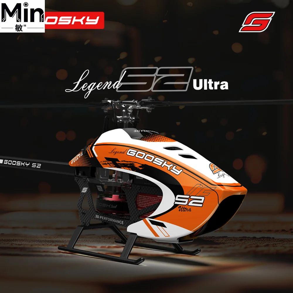 2025 New In Stock GOOSKY S2 LEGEND 6CH 3D Stunt RC Professional Remote Control for Adult Hobby Flyers