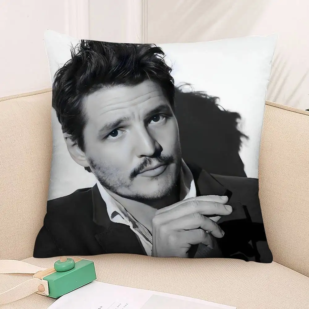 بيدرو باسكال دادي فينج كيس وسادة نسيج قطيفة لينة المخدة مزدوجة الوجهين طباعة غطاء الوسادة الهدايا المنزلية #4