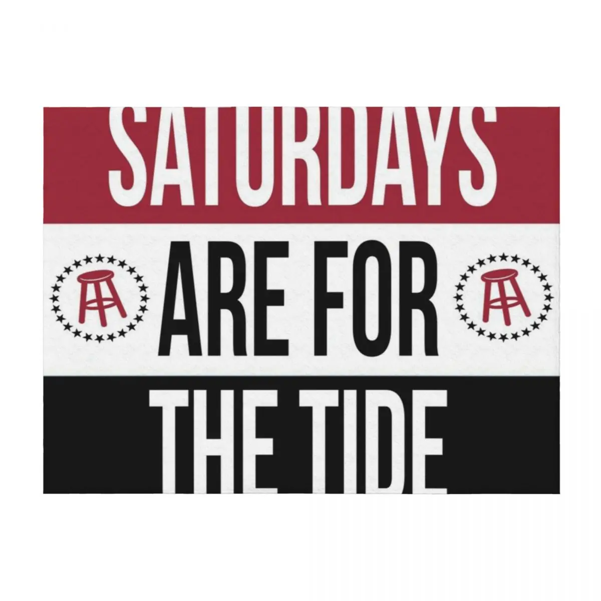 

saturdays are for the tide Throw Blanket blankets and throws Giant Sofa Flannels Plaid on the sofa Blankets