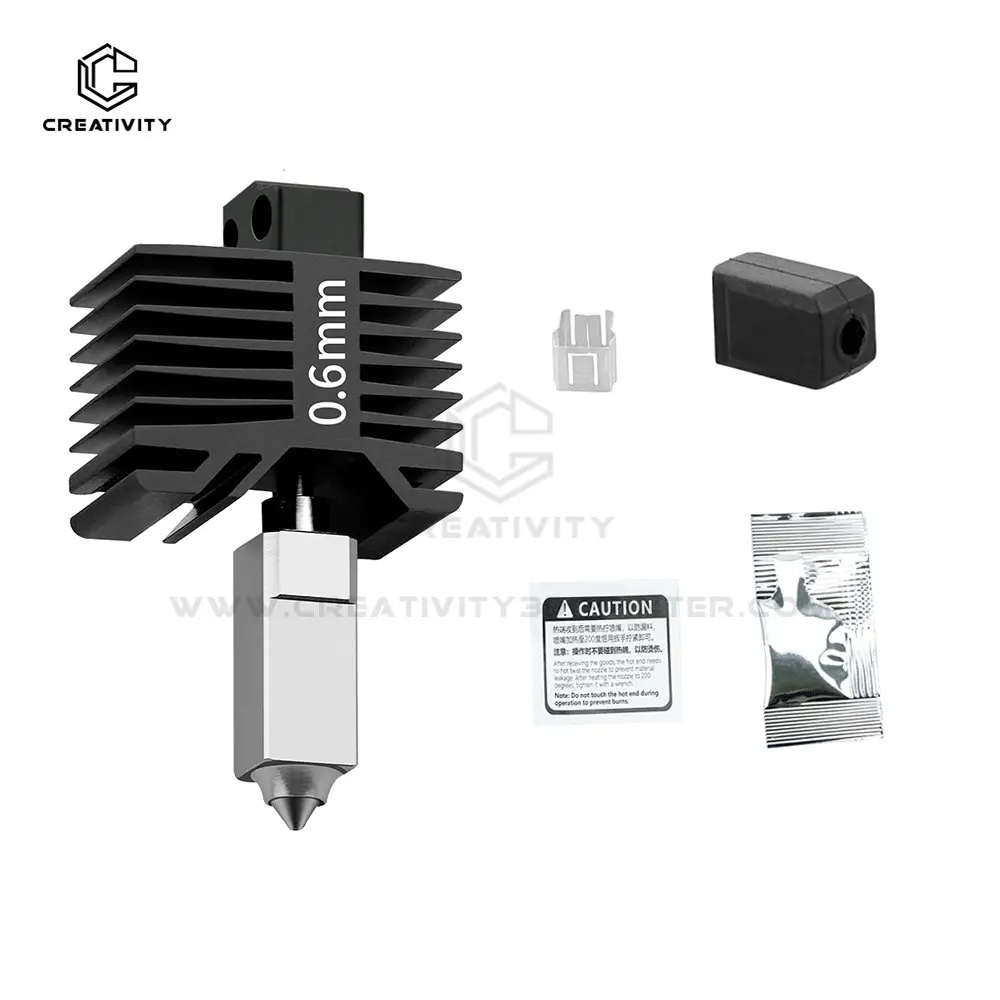 

Оригинальный обновленный комплект Hotend серии Bambulab 2510, вентилятор, термистор, нагревательный стержень, подходит для 3D-принтера Bamboo X1X1-Carbon X1C Combo P1P P1S