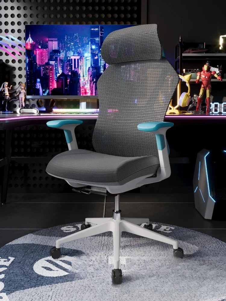 Computer, esports, gaming, dormitories, family waist seats, reclining, live streaming, comfortable, and long sitting swivel