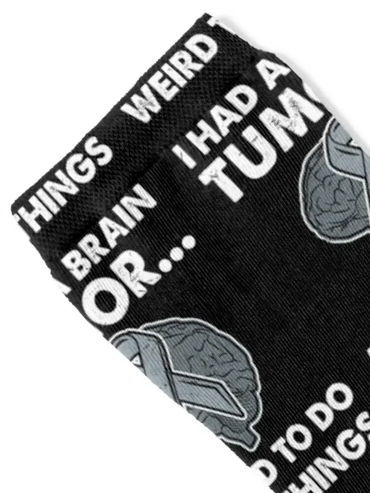 Brain Tumor Survivor Recovery Gift Socks Heating sock Climbing Soccer Socks Female Men's