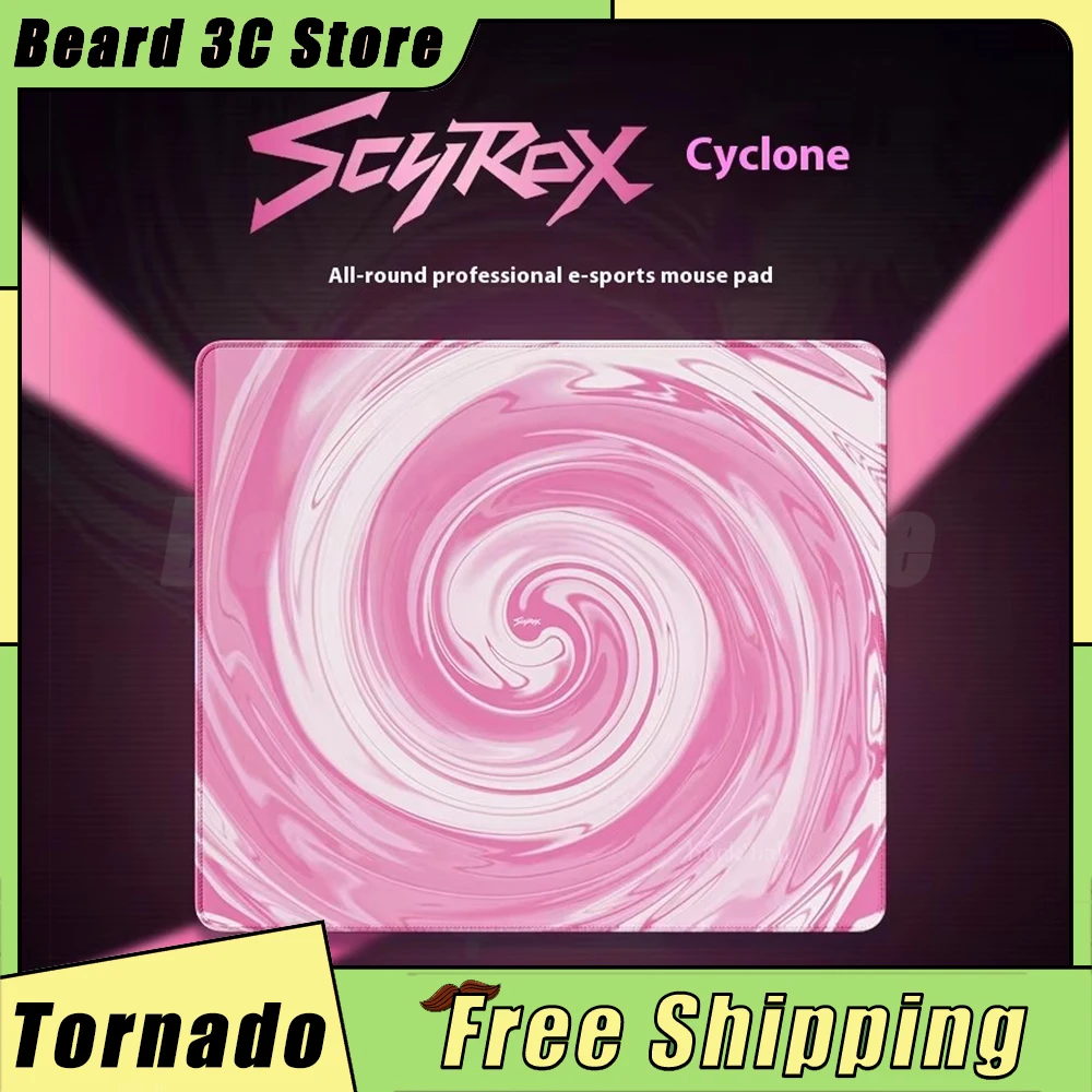 Scyrox Tornado Mousepad Neutral Equilibrium Mousepads Foam Moisture-Resistant Fabric SOFT Zywoo FPS Mouse Pad CS Gamers Custom