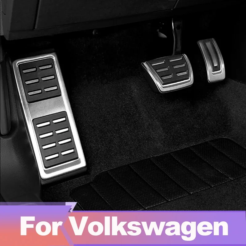 Car Foot Fuel Pedal Brake Clutch Pedals Cover For Volkswagen VW Golf 7 GTI MK7 For Seat Leon 5F MK3 For Audi A3 8V Accessories