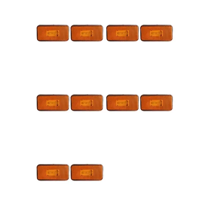 10PCS 24V Side Marker LED Light For SCANIA G P R S SERIES Truck Accessories Parts 1737413 High Quality Truck Signal Lamp-X59A