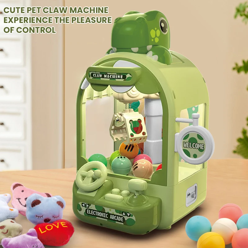 

Мини-машина с когтями, детская игрушка, шарик, конфеты, кукла, аркадный кран для мальчиков и девочек, интерактивная игра, машина с когтями, игрушка, подарки на день рождения для детей