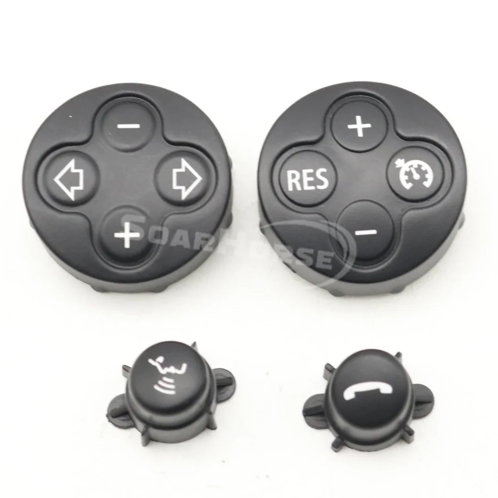 Car Steering Wheel Audio Volume Adjustment Switch Cruise Control Button Cover For BMW MINI Cooper R55 R56 R57 R58 R59 R60 R61
