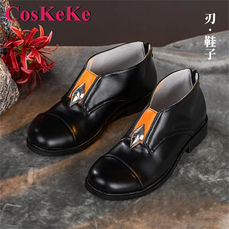 CosKeKe Dan Heng/Blade Shoes Cosplay Anime Game Honkai: Star Rail Fashion Short Tube Party Role Play Accessories