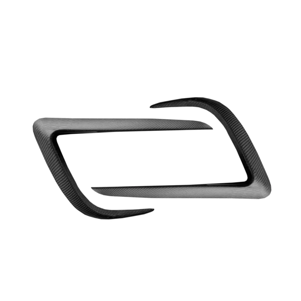 

Dry Carbon Fiber Cover for Teslal Model Y 2021 2022 2023 2024 Matte Gloss Carbon Exterior Accessories Front Fog Light Sticker