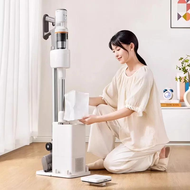 

Space station vacuum cleaner, automatic dust collector household wireless vacuum cleaner