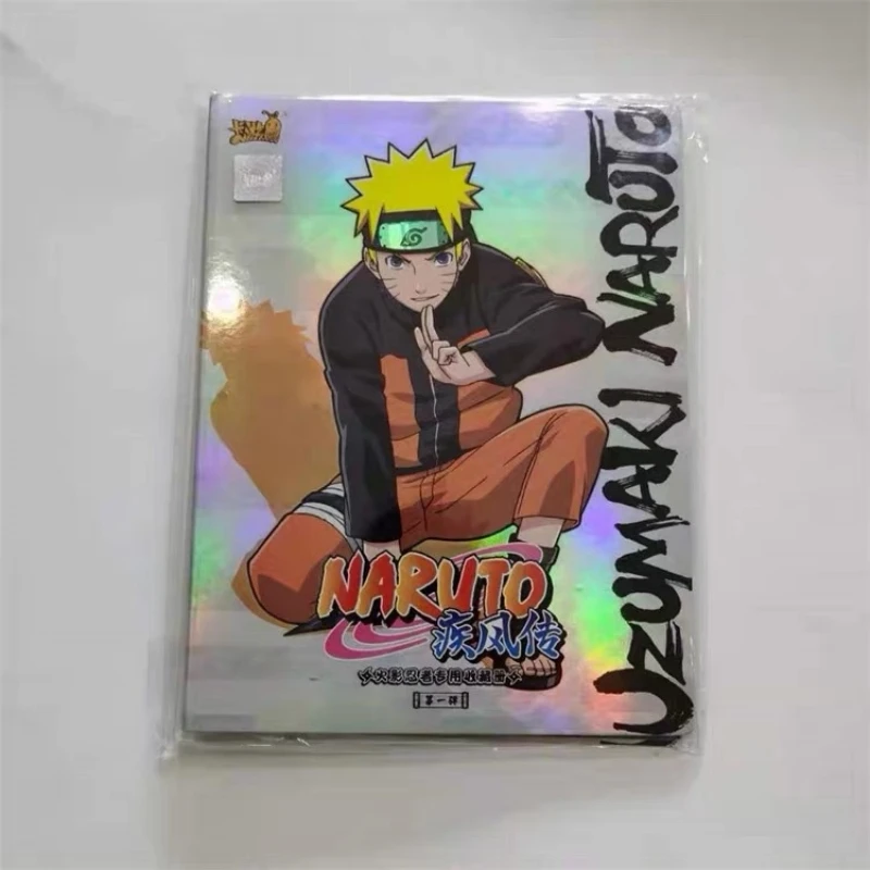 160Pcs Naruto Card Favorite Card Holder Book Letters Paper Games Children Anime Collection Kid\'s Gift Playing Kurama