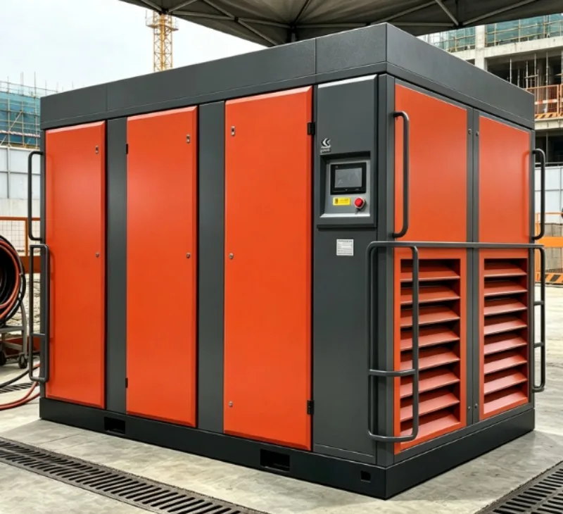 Factory Direct Fixed 15KW 16bar 380V Lubricated Screw Air Compressor, Air Cooled Low‑Noise High‑Efficiency Machine For Workshop