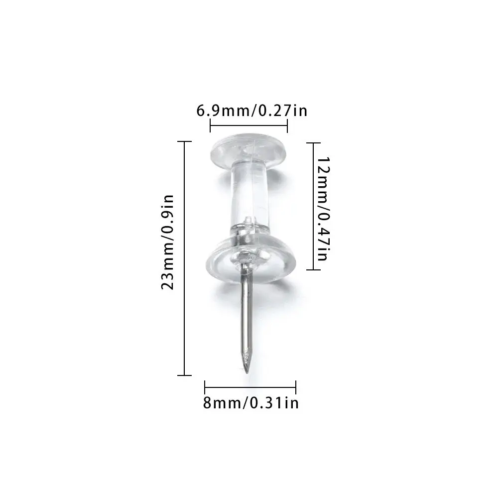 100 шт., пластиковые булавки для рисования