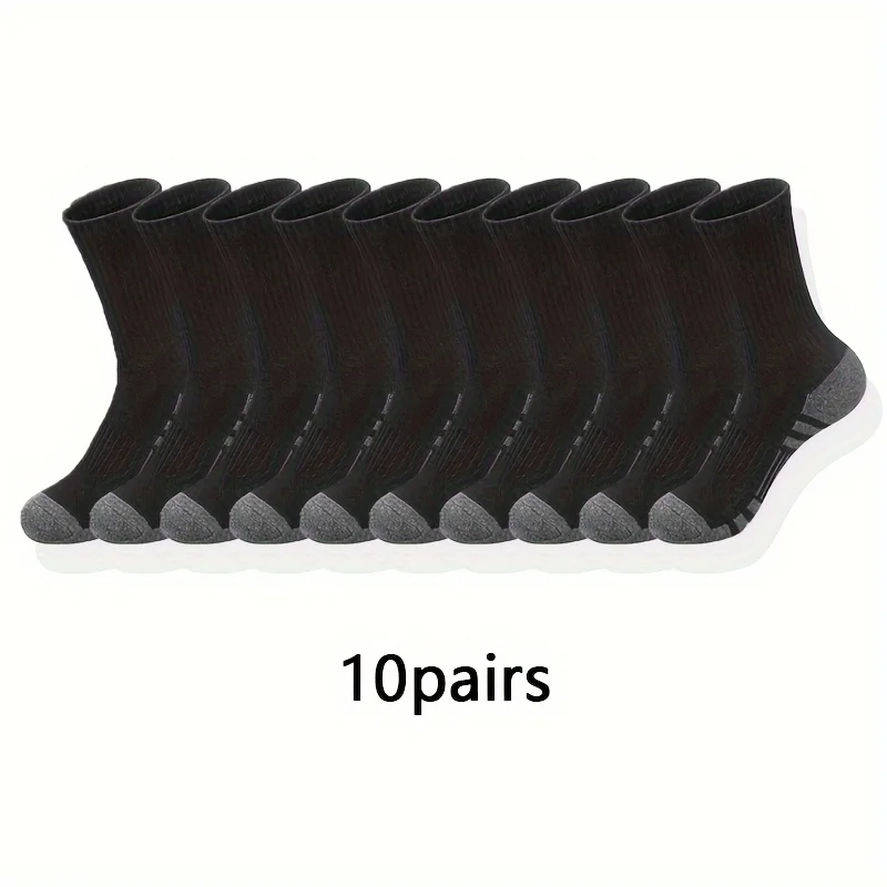 10/20/30 คู่ถุงเท้าผู้ชายแบบคลาสสิกเนื้อนุ่มพิเศษระบายอากาศได้ดี ถุงเท้าลำลองแบบสบายสำหรับทุกเพศ เหมาะสำหรับใส่กลางแจ้ง