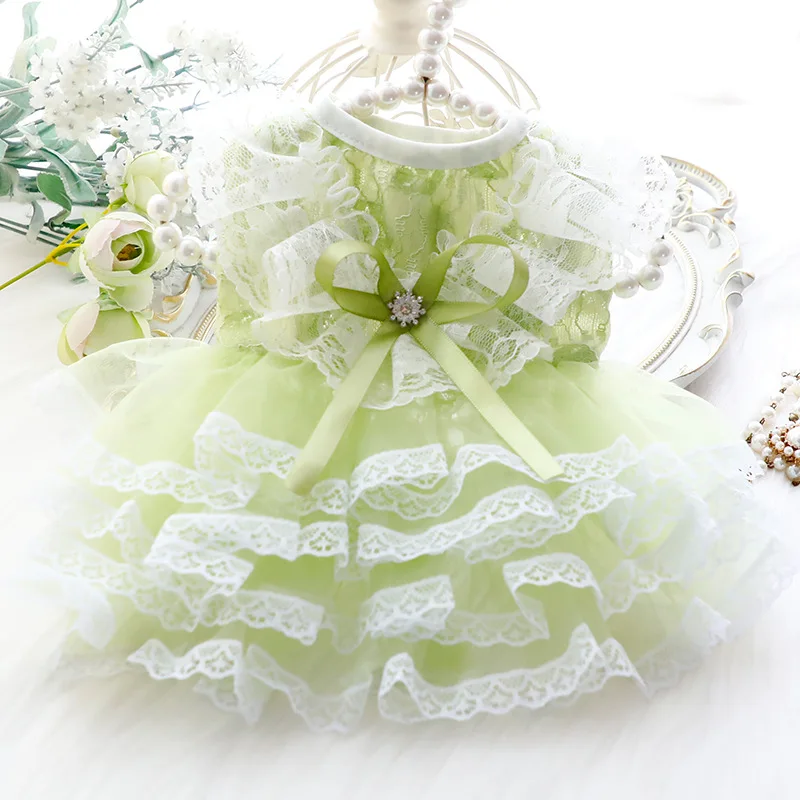 

Dog Clothes Spring/Summer Princess Dress Small Dog Teddy Pet Dress