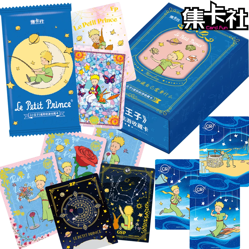 

New Card.fun Genuine Le Petit Prince High Quality Cards Warm and Healing Fairy Tales Novels Exquisite Commemorative Cards Gifts