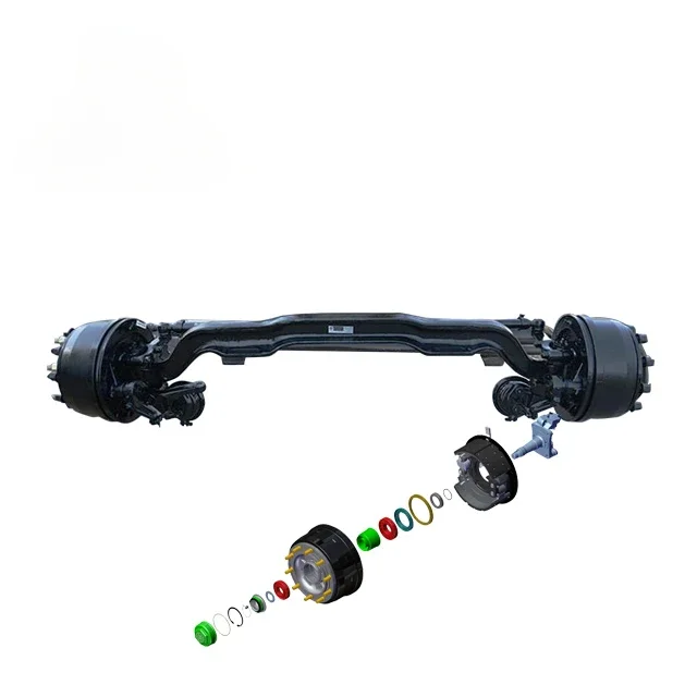 Truck front axle assembly 6.5T for Enhanced Vehicle Handling