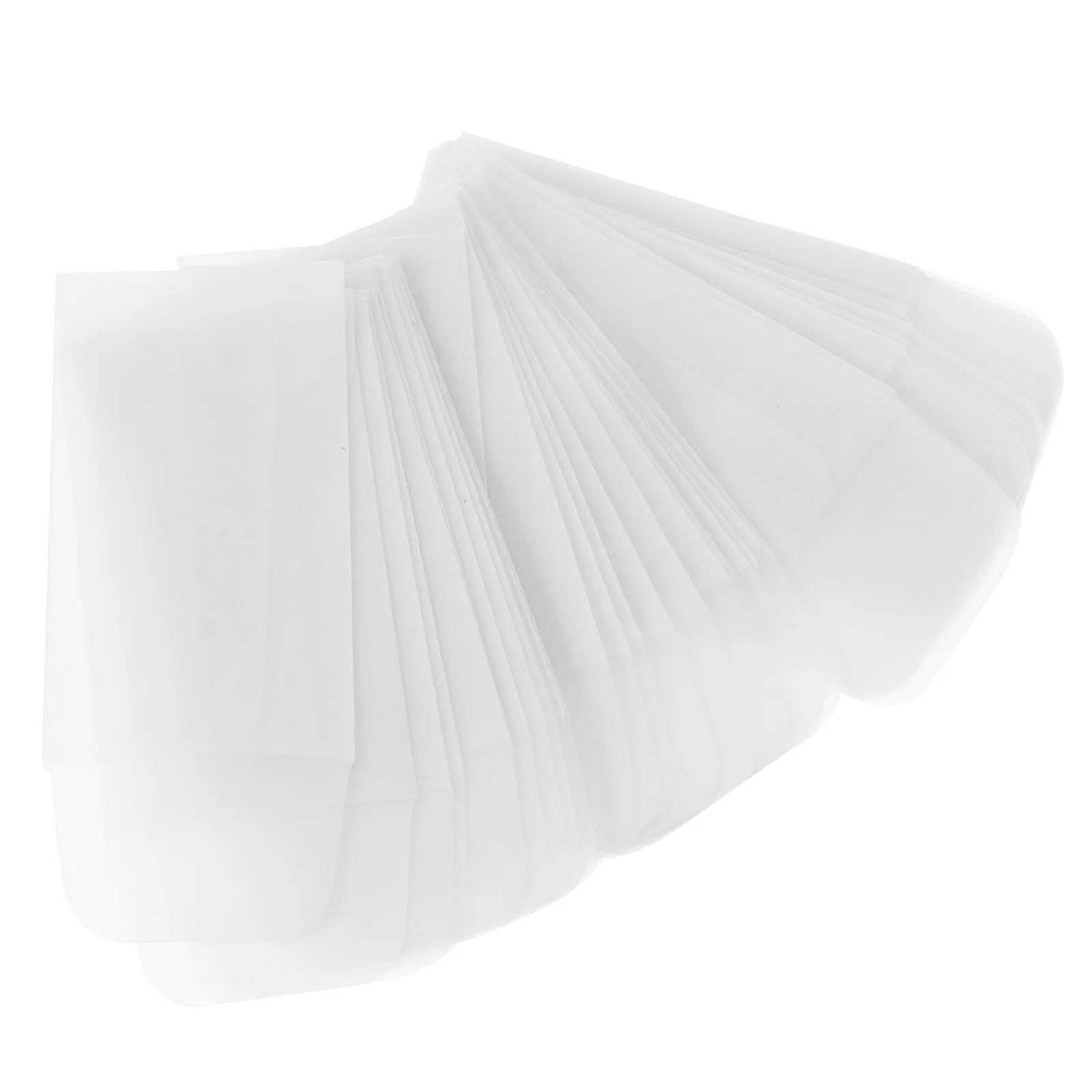 Sac d'enveloppe de bijoux, petites cartes, pocommuniste de rangement, mini cellophane, anneau d'emballage de cadres, blanc, attro, étiquette, 50 pièces