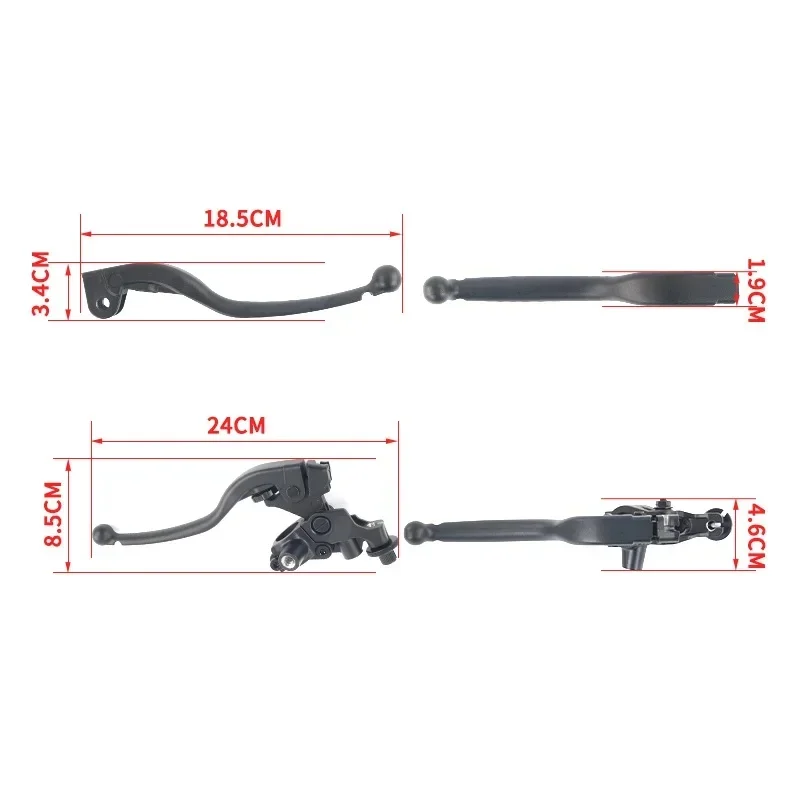 For CFMOTO 675SR-R 675NK Clutch Lever and Clutch Lever Assembly CF Moto 675 SR NK Handle Bar Grip Motorcycle Parts
