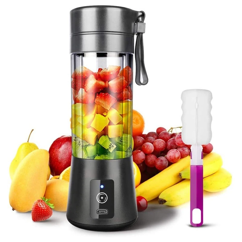 Portable Blender,Smoothie Blender,Mini Blender For Shakes And Smoothies,USB Rechargeable Home Travel Fruit Juicer Cup