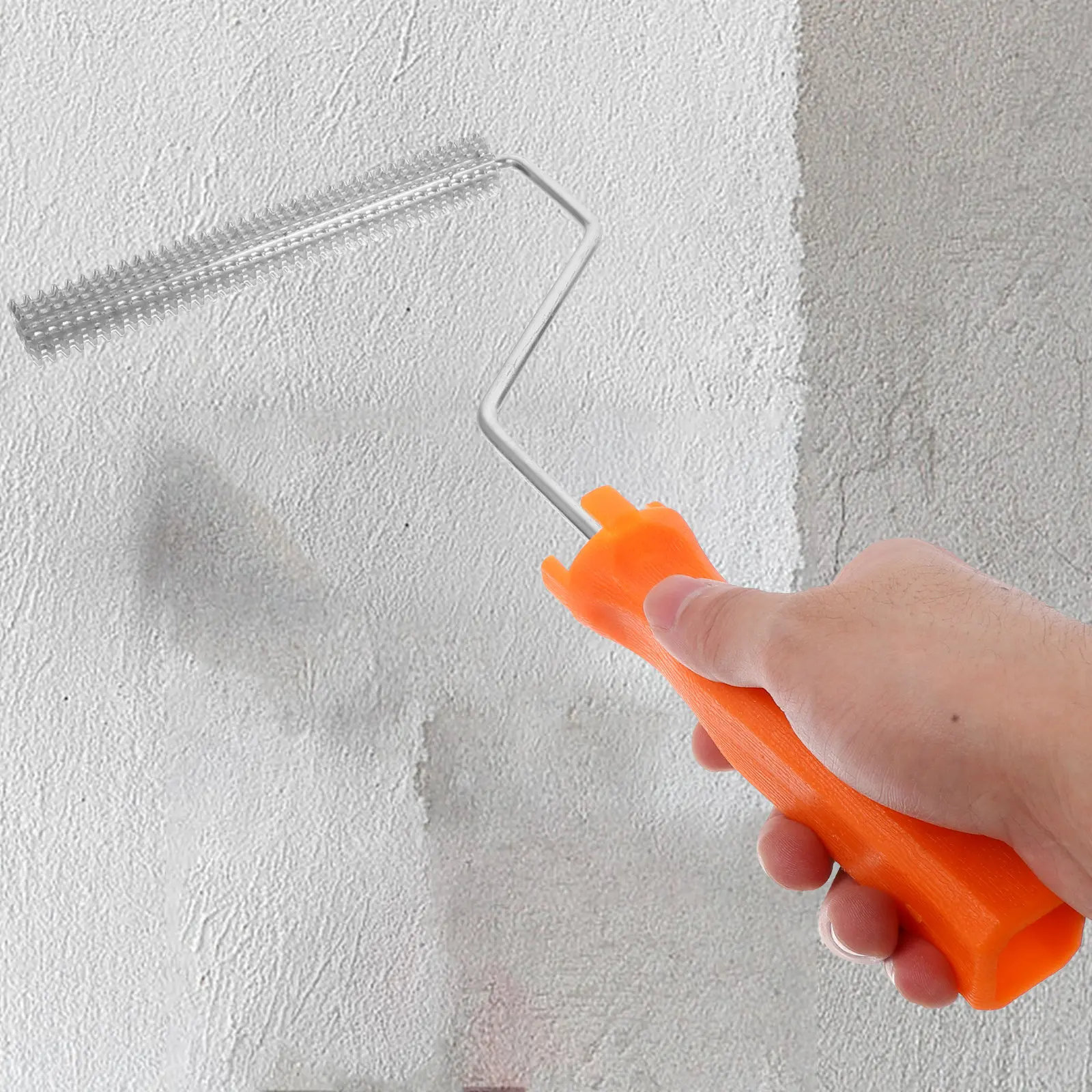 Screed Spiked Bubble Remove Tool Roller for Self Leveling Cement Floor Defoaming Supplies Accessories Bubble Remove Device