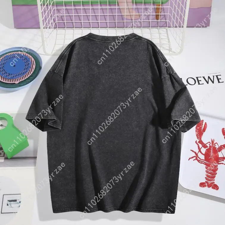 Jesus é rei retro camiseta homem mulher de alta qualidade vintage t camisa algodão manga curta moda camiseta macio respirável topos