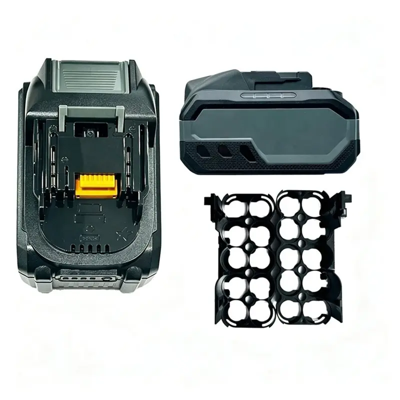Well Made-10X 21700 Li-Ion Battery Case Kit For Makita Power Tool PCB Charging Protection Fast Charge Circuit Board