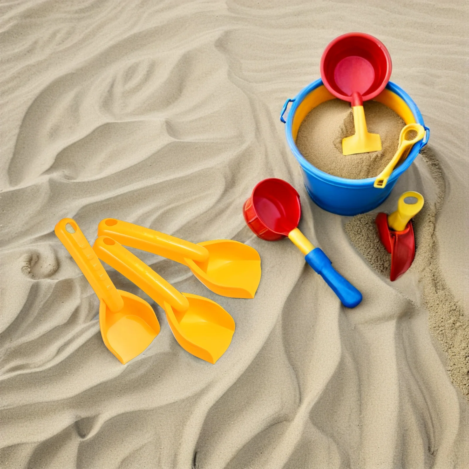 16 Stuks Kinderen Zand Schoppen Mini Plastic 7.07 Inch Lichtgewicht Strand Scoop Voor Zandbak Achtertuin Outdoor Fun Zand Spade voor Kinderen