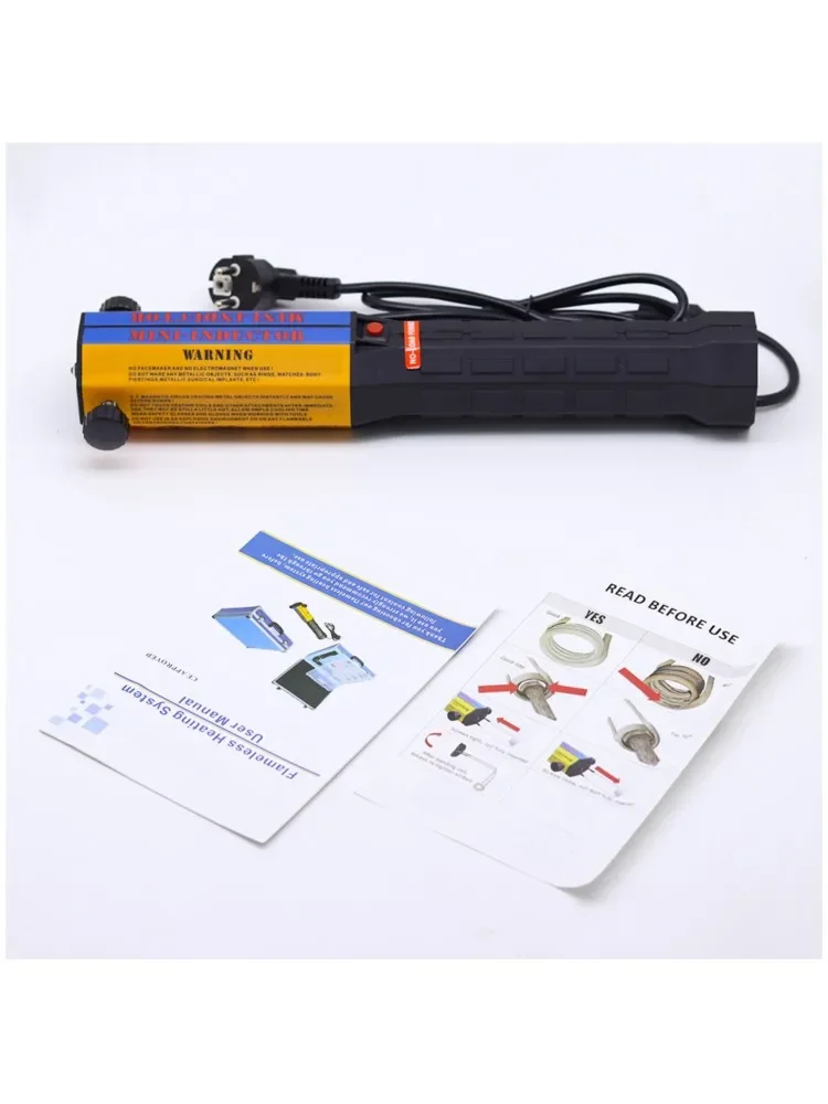 1000W Magnetische Inductie Verwarming Kit 110V 220V Automotive 1000W Vlamloze Warmte Inductie Verwarming Machine 8 Coils auto Reparatie Tool - afbeelding 2