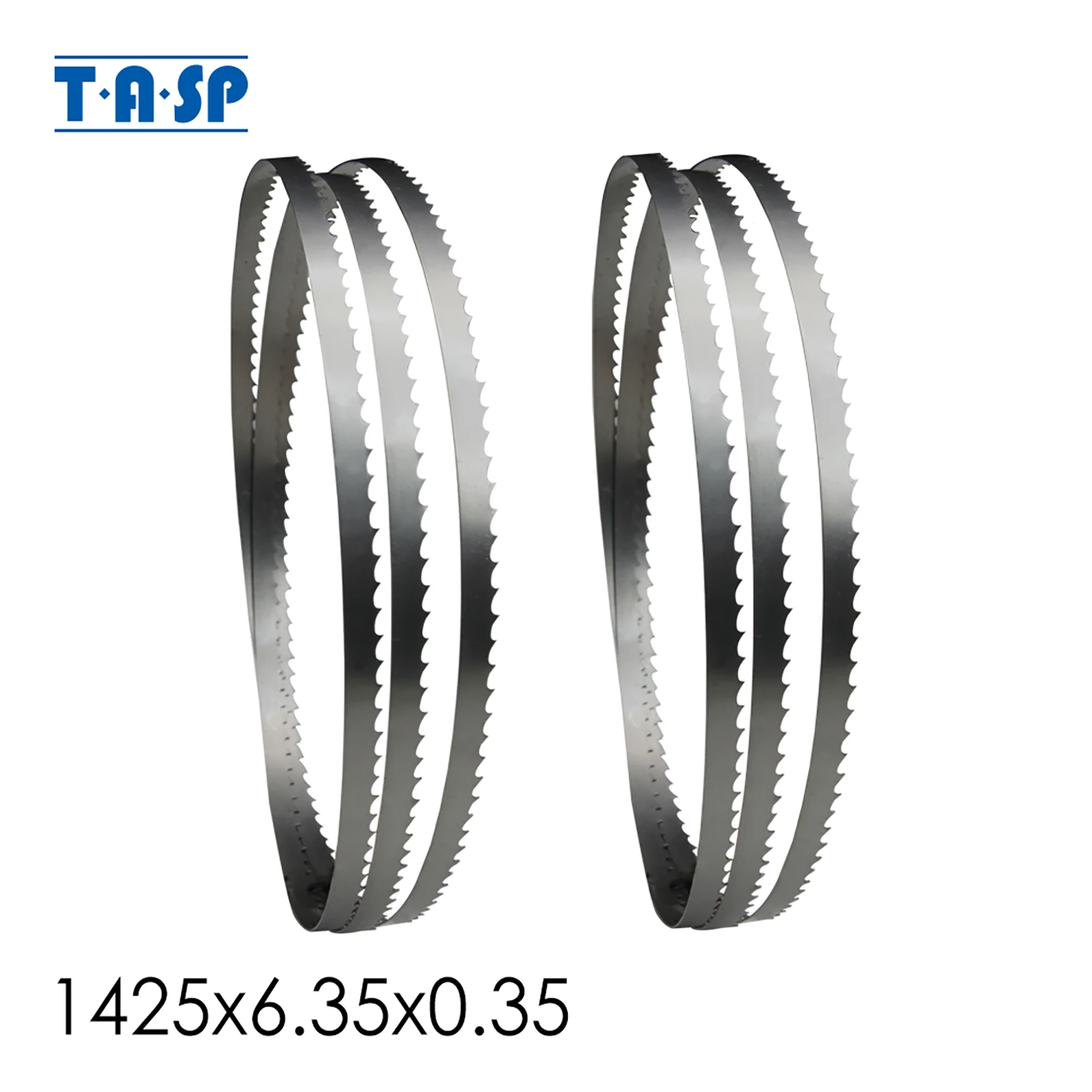 TASP 2pcs 1425mm Bandsaw Blade 1425 x 6.35 x 0.35mm for 8\