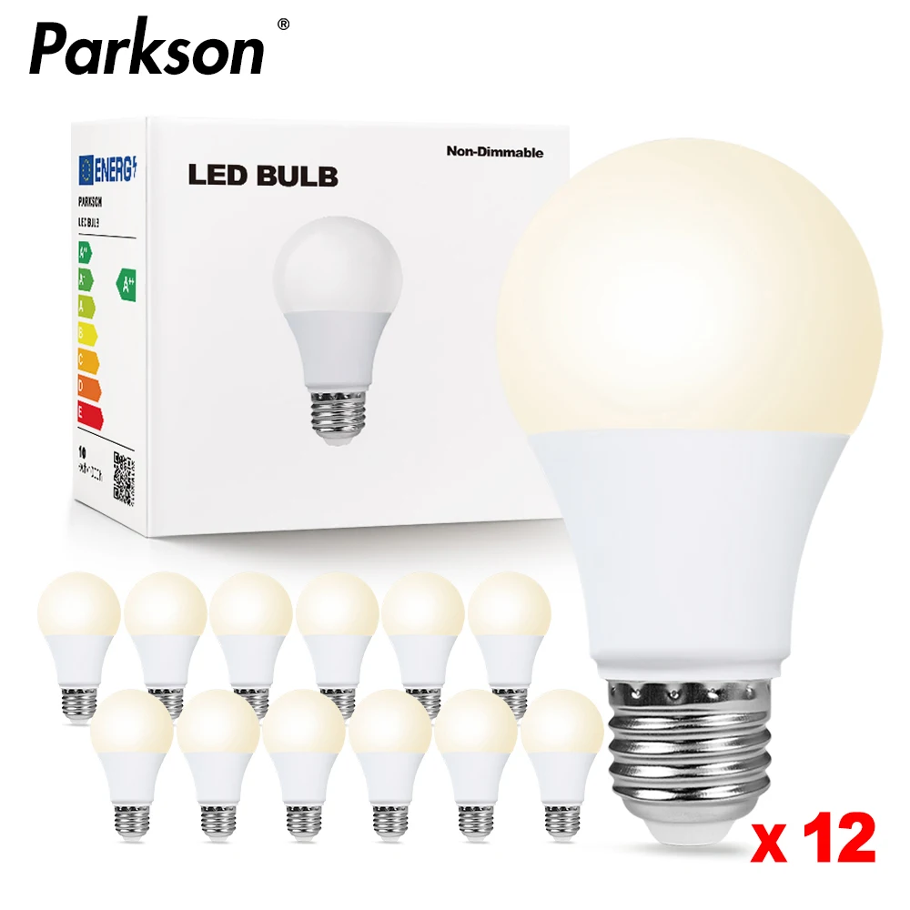 

12pcs/lot LED Bulb Lamps E27 3W 6W 9W 12W 15W 18W Light Bulb LED Home Indoor Lighting High Brightness Lampada Led Bombillas