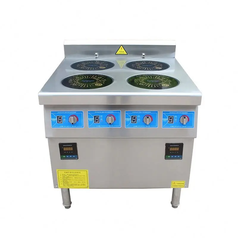 

Restaurant 4 Burners Electric Cooktop Stove Commercial Induction Cooker Stainless Steel Electric Induction Cookers