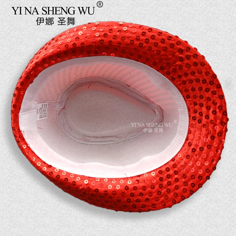 Jazz Dance Kostüm Pailletten Weste + Hut Set Kinder Jungen und Mädchen Hip Hop Street Dance Bühne Leistung Tragen Weste und Hut