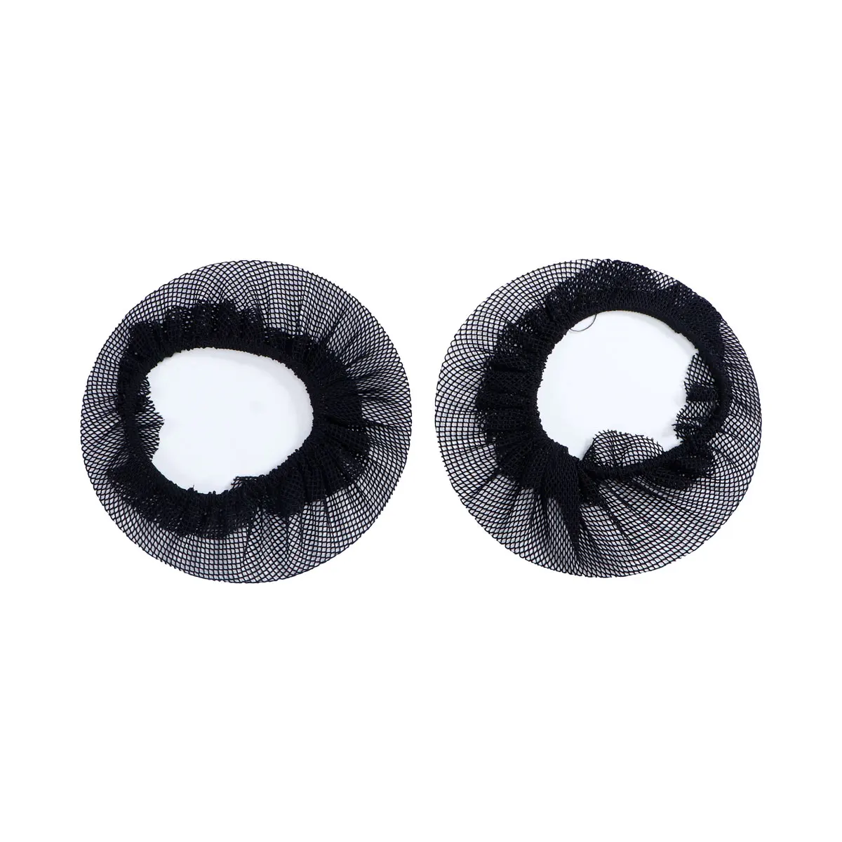 

5pcs Ballet Hair Bun Nets Black Small Headdress Net Set Dance Reusable Accessories for Gymnastics Wedding Styling Hair Care