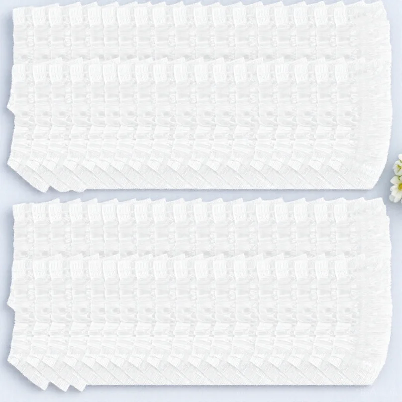 

200 Pcs Disposable Ear Covers Thick Elastic Shower Hair Dye Ear Caps Soft Touch Fits Plastic Earmuffs