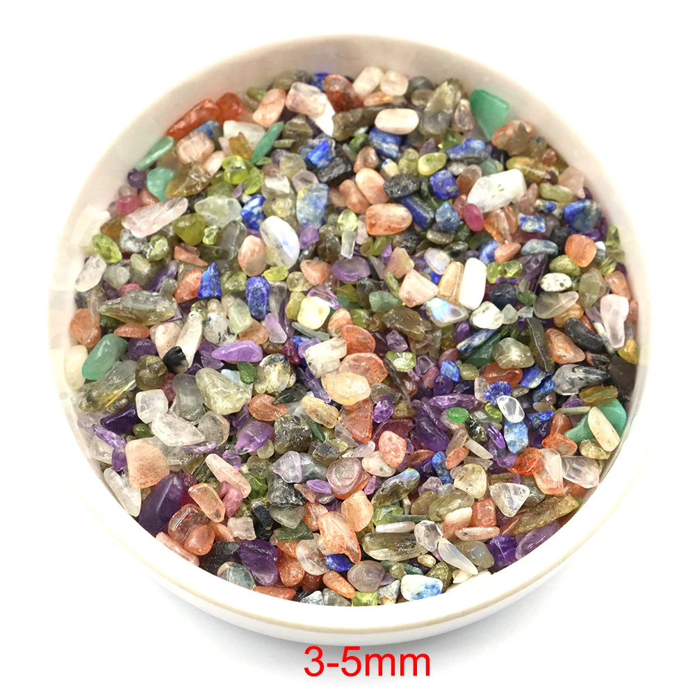 50g/100g 5 Sizes Natural Mixed Quartz Crystals Stone Rock Gravel Specimen Tank Decor Natural Tumbled Chip Stones and Minerals - Image 4