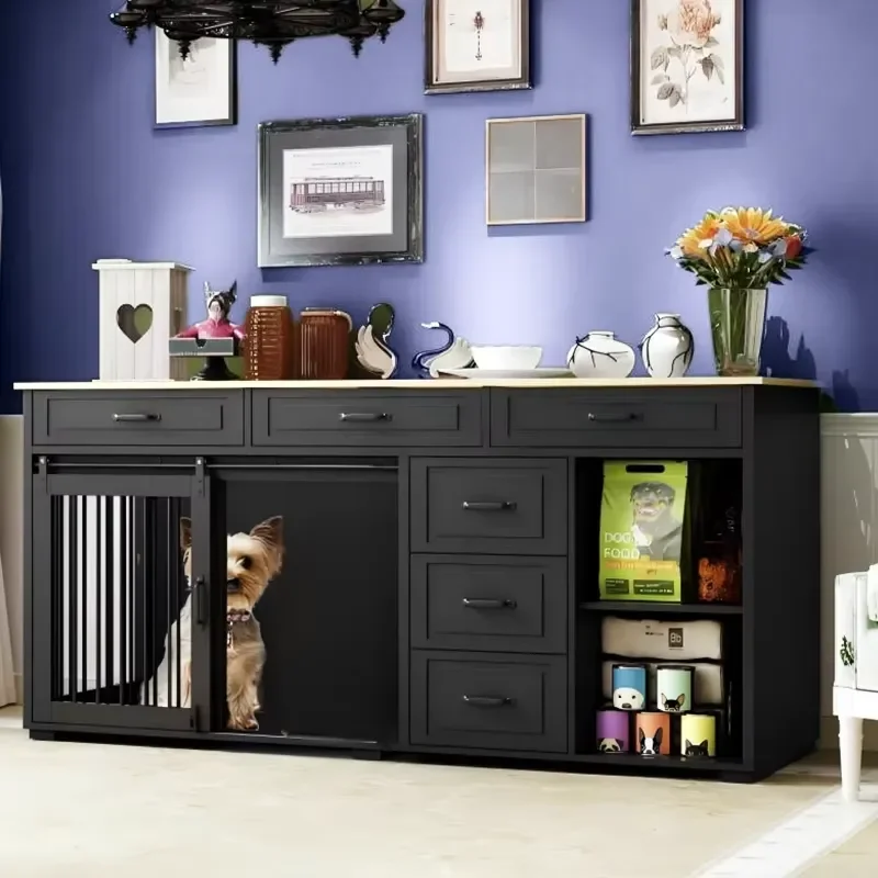 for Luxury Modern MDF Pet House Indoor Winter Kennel Cat Nest Cabin Dog Villa Pet Houses Furniture Best Price