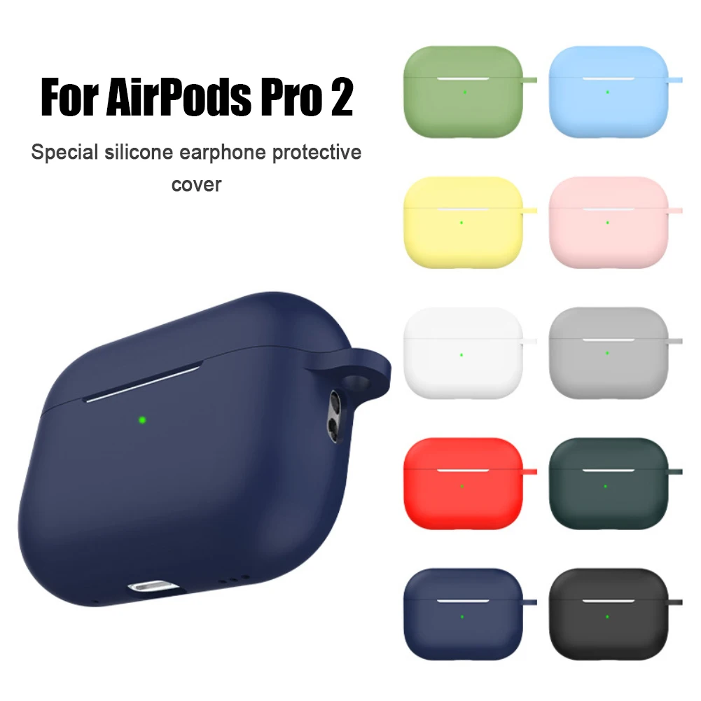 سماعة غطاء من السيليكون لابل Airpods Pro 2/3 غطاء سماعات الحالات مكافحة خسر سماعة حزام ل أبل Airpods Pro 2/3