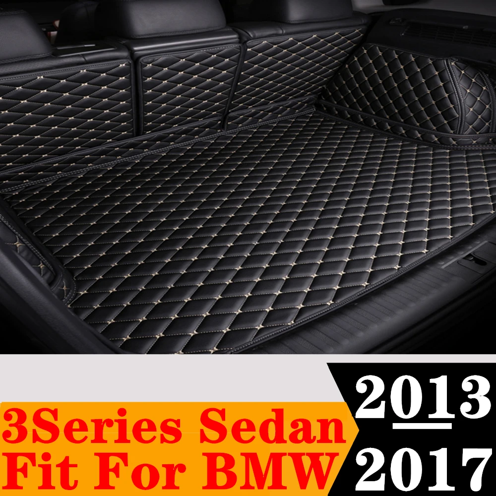 

Custom Fit Car Trunk Mat For BMW 3 Series F30 Sedan 2017 2016 2015 2014 2013 Rear Cargo Liner Tail Boot Tray luggage Pad Carpet