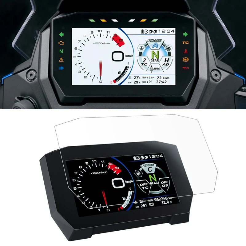 

Для Suzuki GSX-S1000GT пленка для инструментов GSX S1000GT S1000 GT 2022 2023, защита приборной панели экрана приборной панели мотоцикла от царапин