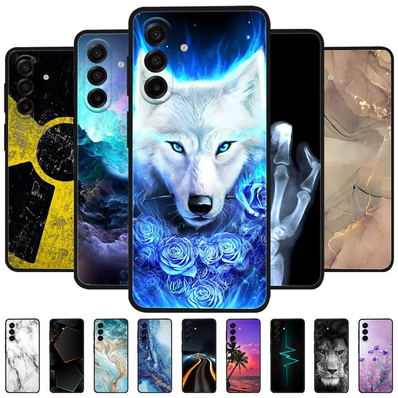 For Samsung Galaxy A17 Case Full Coverage Silicone Soft TPU Protective Matte Shell For Samsung A 17 GalaxyA17 Phone Cover Funda