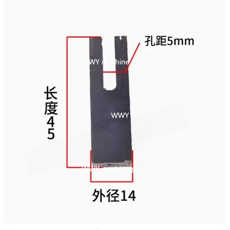 

Подходит для станков для резки проволоки: двусторонние/односторонние держатели для проволоки, молибденовая проволока 4 мм, внутренний диаметр 3,8 мм.