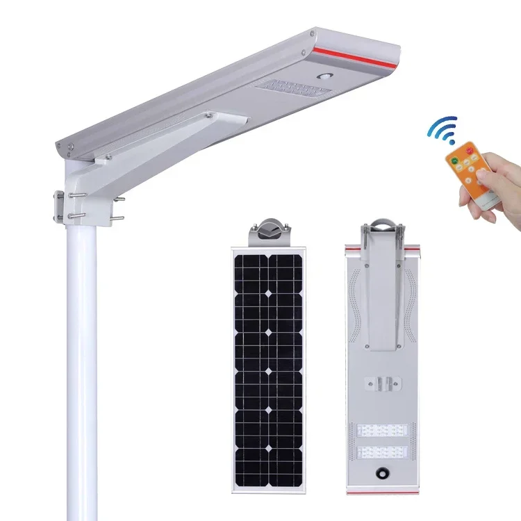 Outdoor high power 30w integrated all in one solar street light 30w 60w 80w 100w led street lamp solar street light system