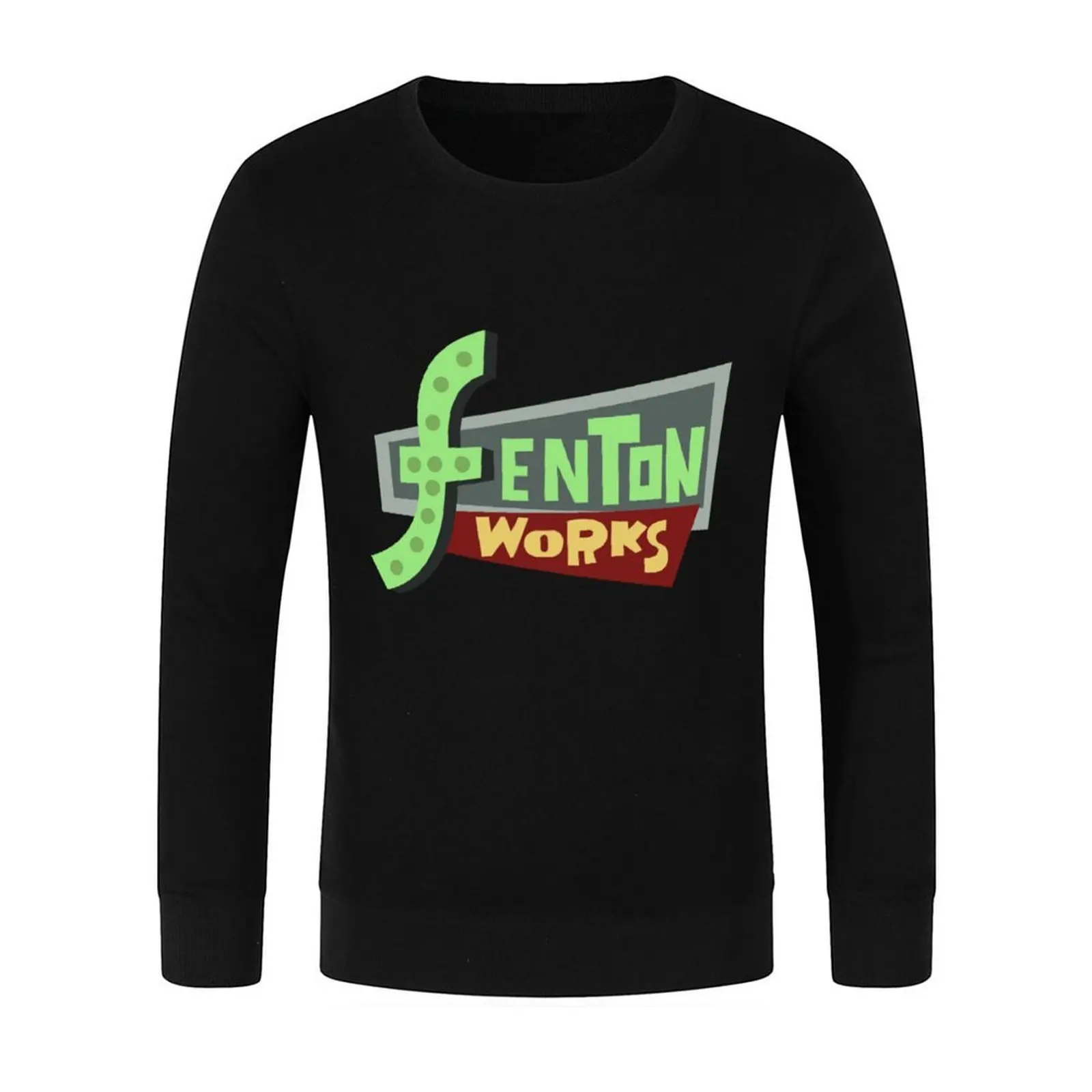 بلوفر Fenton Works ملابس رجالي ملابس كورية ملابس جمالية بلوزة من النوع الثقيل