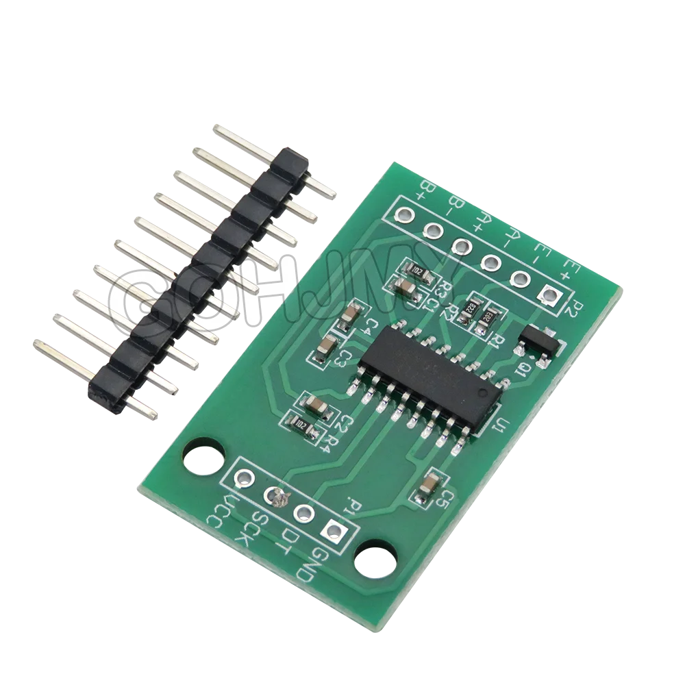 Módulo de Sensor de pesaje HX711, Sensor de presión de peso AD/Mini módulo de precisión estándar dedicado de 24 bits de doble canal